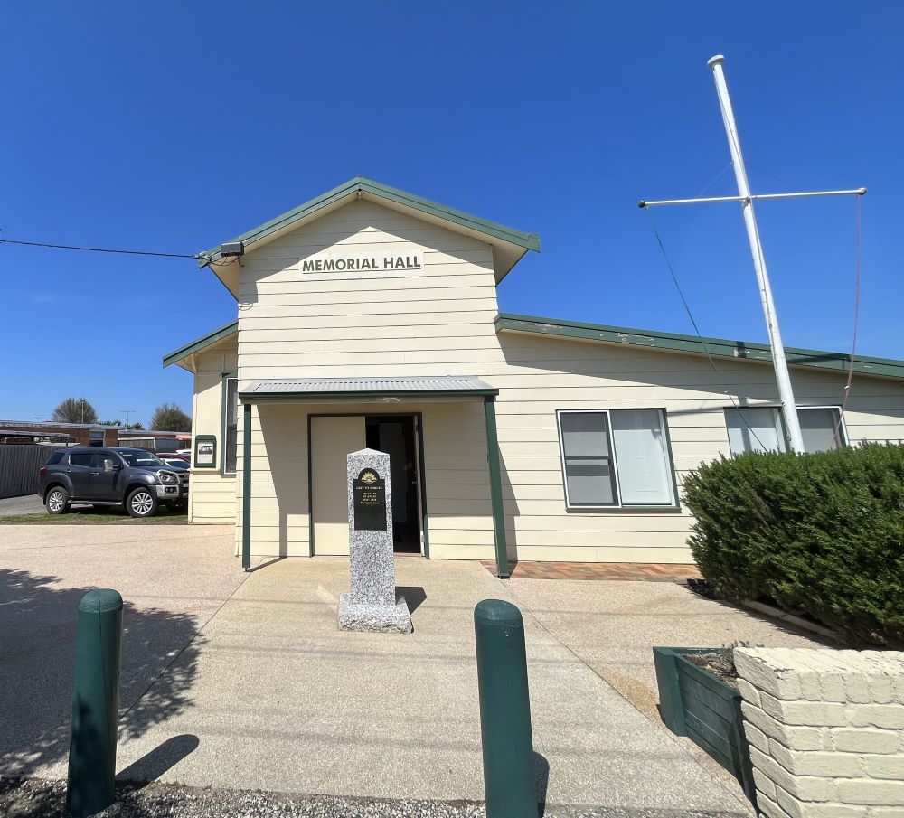 St Leonards Memorial Hall was built in 1926 and has continued to serve as a key community space for the town.